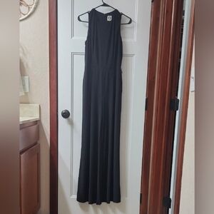 Anne Klein Black Sleeveless Jumpsuit